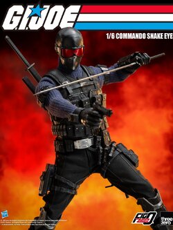 [สั่งจอง] Threezero 3Z05500W0 1/6 : G.I. Joe FigZero - Commando Snake Eyes