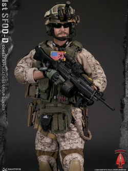 [สั่งจอง] DAMTOYS 78074 1/6 1st SFOD-D Combat Applications Group GUNNER