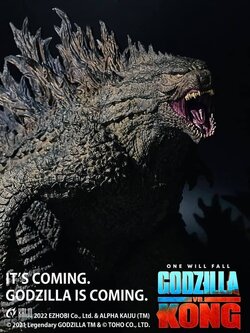 [สั่งจอง]Ehzobi Tall 38cm. : Alpha Kaiju Series - Godzilla (Battle Taunting Ver.) 2021