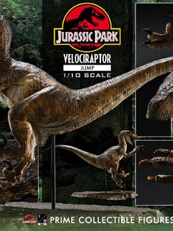 [สั่งจอง] Prime 1 Studio PCFJP-06 : Velociraptor Jump (Jurassic Park)