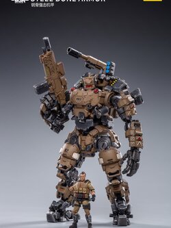 [สั่งจอง]JOYTOY JT0807 1/25 : Steel bone mecha (desert type)