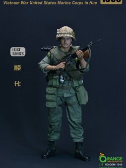 [สั่งจอง]ORANGE QOTOYS QOM-1045 1/6 : 1968 Vietnam War United States Marine Corps in Hue 1968