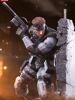 [สั่งจอง] First 4 Figures MGSSREG 17.5" : SOLID SNAKE (Regular Ver.)