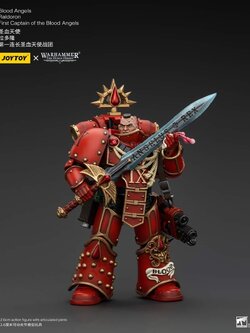 [พร้อมส่ง] "Joy toy 1/18 Blood Angels - JT00720 : Raldoron First Captain of the Blood Angels"