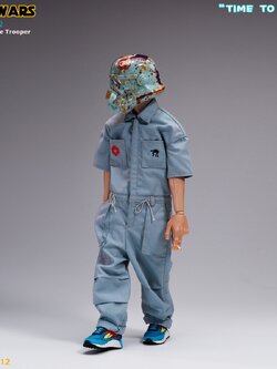 [พร้อมส่ง]trickyMan12 1/6 : STOPWARS Atmosphere Trooper Set -Pt.12