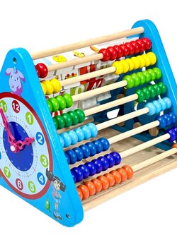 เกมฝึกทักษะ 5 in 1,ของเล่นฝึกพัฒนาการ ด้านกล้ามเนื้อมือ , ภาษา , การคำนวน , หน่วยเวลา , ฝึกเชาว์ ,พร้อมส่ง