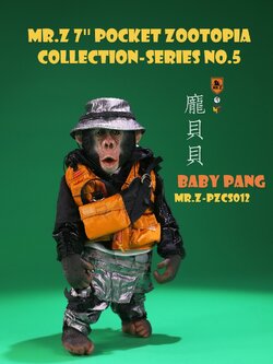 [สั่งจอง]Mr.Z PZCS012 : Pocket Zootopia Collection-Series No.5 : Baby Pang & JIMMY