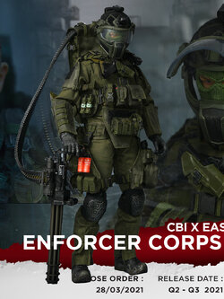 [สั่งจอง]CBI x Easy&Simple 27002 1/6 : Enforcer Corps PFC Yuri