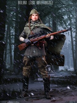 [สั่งจอง]OPAPA TOYS 1/6 - PG202502 : Bolina-Lady Nightingale (Winter Version)