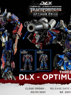 [สั่งจอง] ThreeZero X HASBRO : Transformers: Revenge of the Fallen DLX: Optimus Prime