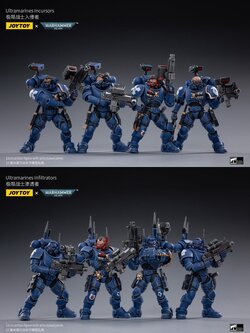 [สั่งจอง]JOYTOY 1/18 : ULTRAMARINES ARMY
