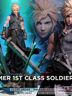 [สั่งจอง]VTSTOYS vm-042 1/6 : FORMER 1st CLASS SOLDIER (AC version)