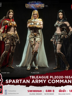 [สั่งจอง] TBLeague PL2020-165A/B/C (Black/Silver/Golden Commander)