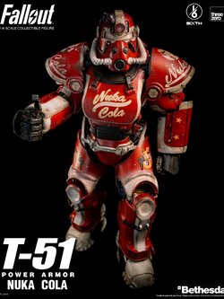 [สั่งจอง] ThreeZero 3Z07730W0 1/6 : Fallout 1/6 T-51 Nuka Cola Power Armor