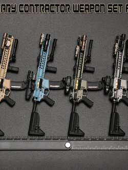 [สั่งจอง] Easy&Simple 06043 1/6 : Private Mlitary Contractor Weapon Set F