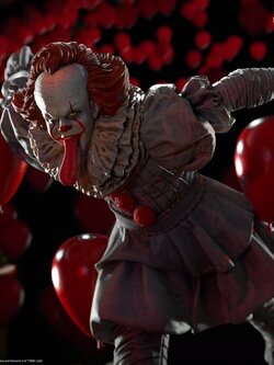 [สั่งจอง]IRON STUDIOS WBHOR31220-10 Art Scale 1/10 IT Chapter Two : Pennywise Deluxe Edition