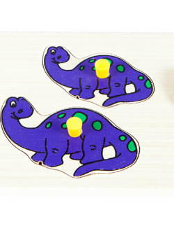 สัตว์เรียงขนาด ไดโนเสาร์ , ของเล่นไม้, ของเล่นเสริมพัฒนาการ, ของเล่นเด็กอนุบาล, สื่อการสอนเด็กอนุบาล วัสดุและสี ปลอดภัยต่อเด็ก มีมาตรฐาน มอก. ตามที่ สพฐ. กำหนด