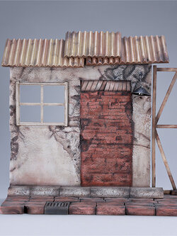 [สั่งจอง]MMMTOYS - M2508 : 1/12 Ruined Brick Streets