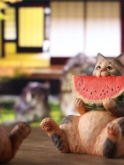 [สั่งจอง]HEADCREST Cat with Wooden Grain 9.0