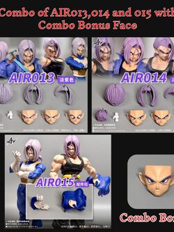 [พร้อมส่ง] AIR Custom 1/12 : Head - มีมีให้เลือก 4 แบบ