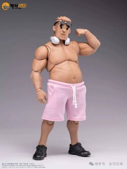 [สั่งจอง]nottaa 1/12 : Middle-aged square-headed man body (17ซม.)