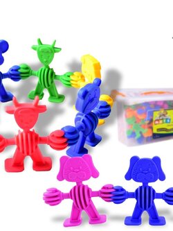 ตัวต่อเพื่อนสัตว์น้อย 72 ชิ้น รูปทรง ,ตัวต่อ , ส่งเสริมการเรียนรู้ ,ของเล่นเสริมพัฒนาการ,ของเล่น , สื่อการสอน ,เสริมจินตนาการ