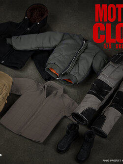 [สั่งจอง] PRESENT TOYS 1/6 : Motorcycle clothing