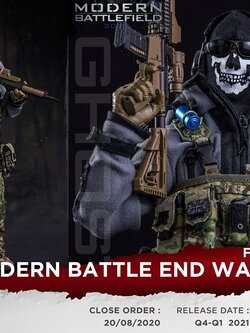 [สั่งจอง]FLAGSET FS-73033 1/6 : MODERN BATTLE END WAR X GHOST
