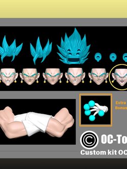 [พร้อมส่ง] OC Toys custom kit - OC001 "