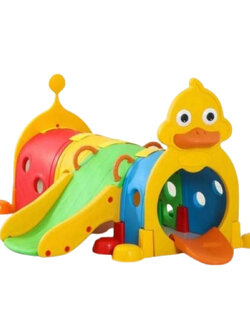 ถ้ำลอด,ท่อลอด ,อุโมงค์เจ้าเป็ดสไลเดอร์, ของเล่นสนาม,ของเล่นเสริมพัฒนาการ พร้อมส่ง ราคาโรงงาน