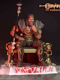 [พร้อมส่ง] Super 7 Ultimates : Conan The Barbarian Wave 4 Aquilonian Throne (เฉพาะบัลลังก์ )