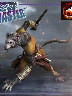 [พร้อมส่ง] Fury toys 1/12 : Samurai Force Wave 2 - The Master (อาจารย์หนู)