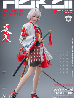 [พร้อมส่ง] i8toys x Gharliera 1/6 : The Girls of Armament I8-GLIE002 : Rirua OOKAMI (ขาว)