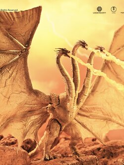 [สั่งจอง] Hiya toys EBG0077 : King Ghidorah Gravity Beam Ver.