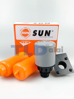 ลูกลอยไฟฟ้า ควบคุมระดับน้ำ สวิทซ์ Liquid level control สำหรับควบคุมระดับน้ำ ยี่ห้อ SUN รุ่น ST-70AB ของแท้จากไต้หวัน