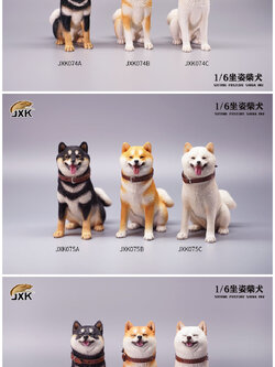 [สั่งจอง]JXK 1/6 : Sitting Shiba Inu