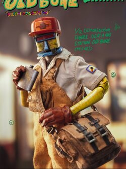 [สั่งจอง] Damtoys x Coal Dog PES021 1/12 scale Action Figure Death Gas Station series - OLD BONE