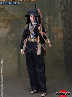 [สั่งจอง]UJINDOU UD9006 1/6 FEMALE SOLDIER OF THE VIETCONG GUERILLA