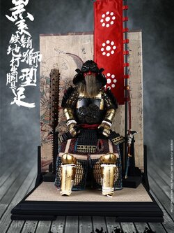 [สั่งจอง]COOMODEL SE074 1/6 SERIES OF EMPIRES (DIECAST ALLOY) - BLACK LION ARMOR (LEGENDARY VERSION)