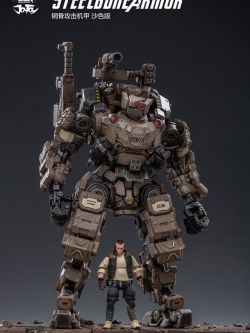 [สั่งจอง]หุ่นจักรกลกระดูกเหล็กทะเลทราย JOYTOY 51921012 1/25 Steel bone armour （Sand）