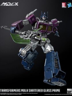 [สั่งจอง]Threezero 3Z04750W0 7" : Transformers MDLX - Shattered Glass Optimus Prime