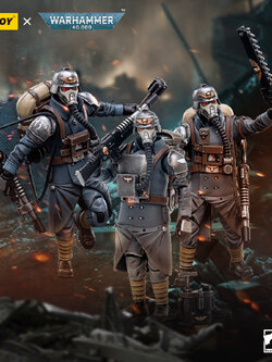 [สั่งจอง] Joy toy 1/18 : Astra Militarum Death Korps of Krieg Veteran Squad