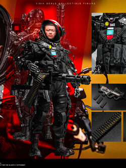 [สั่งจอง] DAMTOYS DMS035 1/6 : CN171-11 rescue unit Zhang Xiaoqiang collectible figure specially features