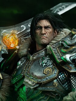 [สั่งจอง] Infinity Studio : Varian Wrynn 1/3 Bust (World of Warcraft)
