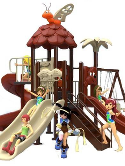 เครื่องเล่นสนามกลางแจ้ง ในร่ม ชุดแมลงปอพร้อมชิงช้า (สีน้ำตาล),ผีเสื้อชิงช้า,สไลเดอร์ใหญ่4ทาง,ครุภัณฑ์สนามเด็กเล่น,งบ.สพฐ,โครงการโรงเรียนประชารัฐ, เครื่องเล่นสนามระดับก่อนประถมศึกษา, งบประมาณ80,000