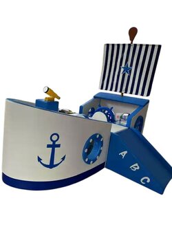 เรือสำเภานุ่มนิ่ม ปีนป่ายนุ่มนิ่ม, เบาะนุ่ม, ของเล่นเด็ก, ของเล่นเสริมพัฒนาการ, Soft play, indoorplayground