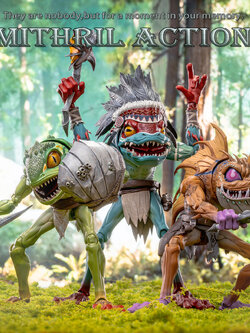 [สั่งจอง] mithril action Monsters wave chief