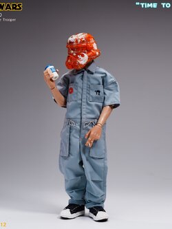 [พร้อมส่ง]trickyMan12 1/6 : STOPWARS Atmosphere Trooper Set -Pt.10