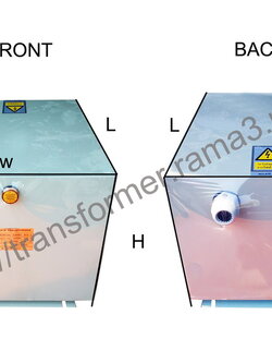 หม้อแปลง 380V 220v 200V 10Amp Al coil