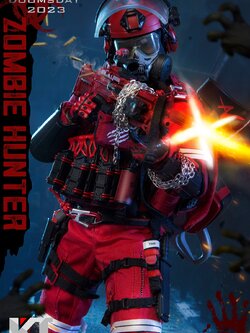 [สั่งจอง] KING'S TOY KT8009 1/6 : Apocalypse - Zombie Hunter